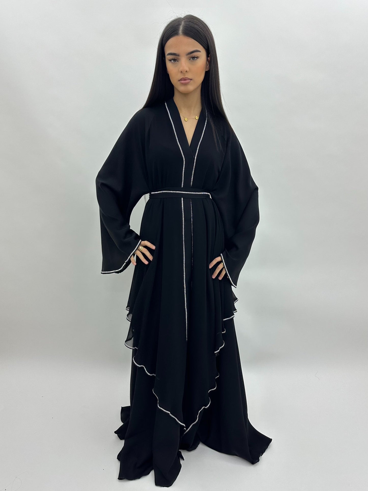 Abaya Dubai Sinda - noire MaraAbaya