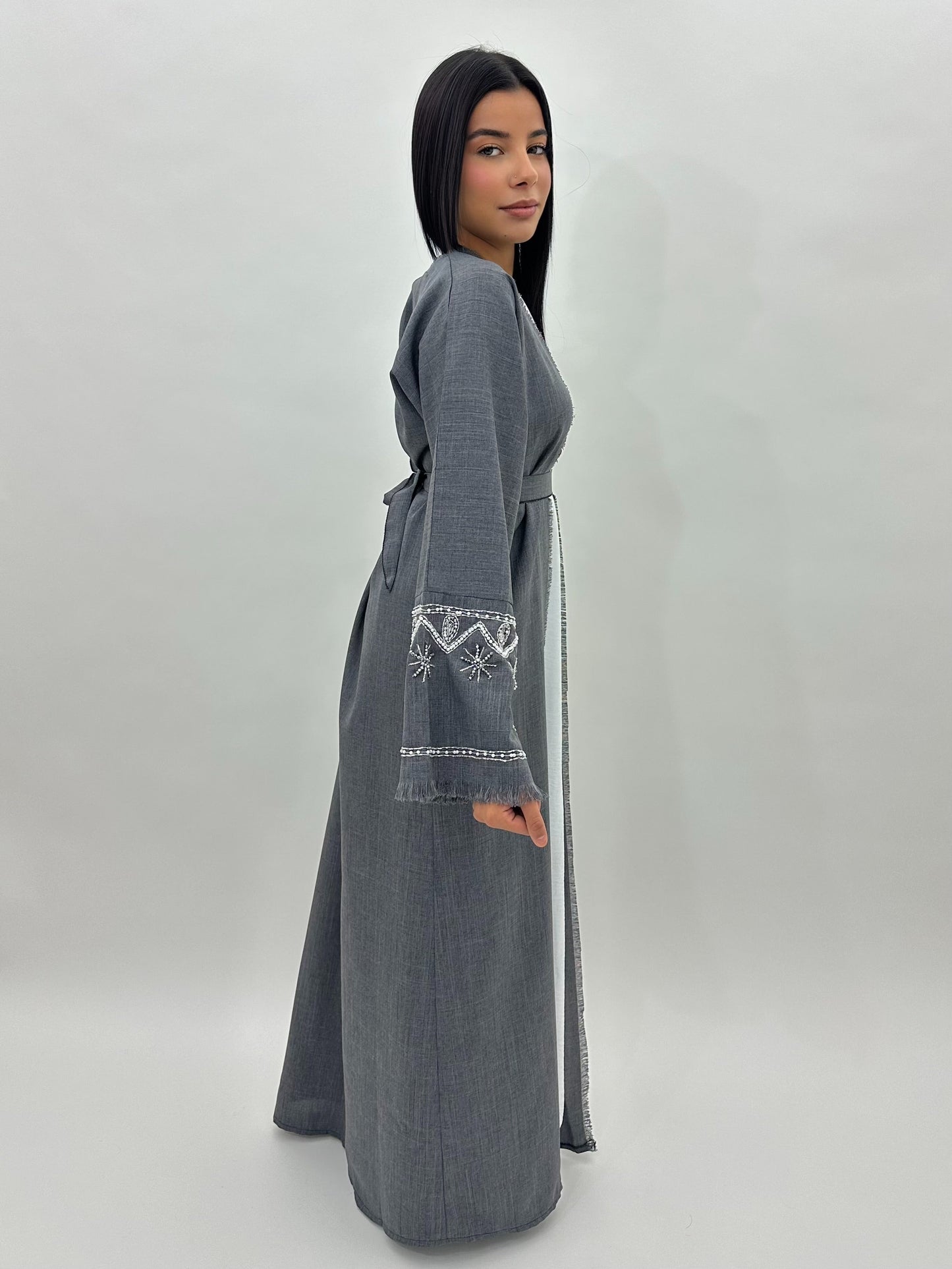 Abaya Lina - Grise MaraAbaya
