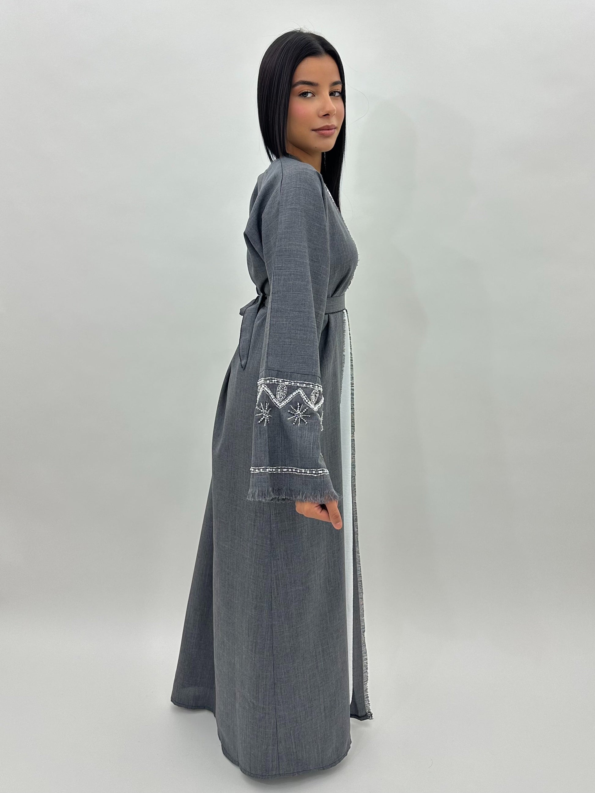 Abaya Lina - Grise MaraAbaya