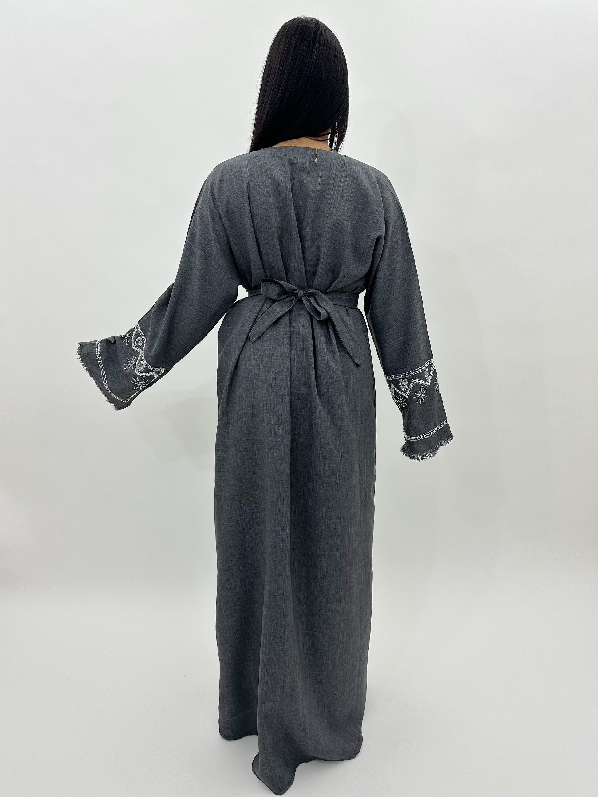 Abaya Lina - Grise MaraAbaya