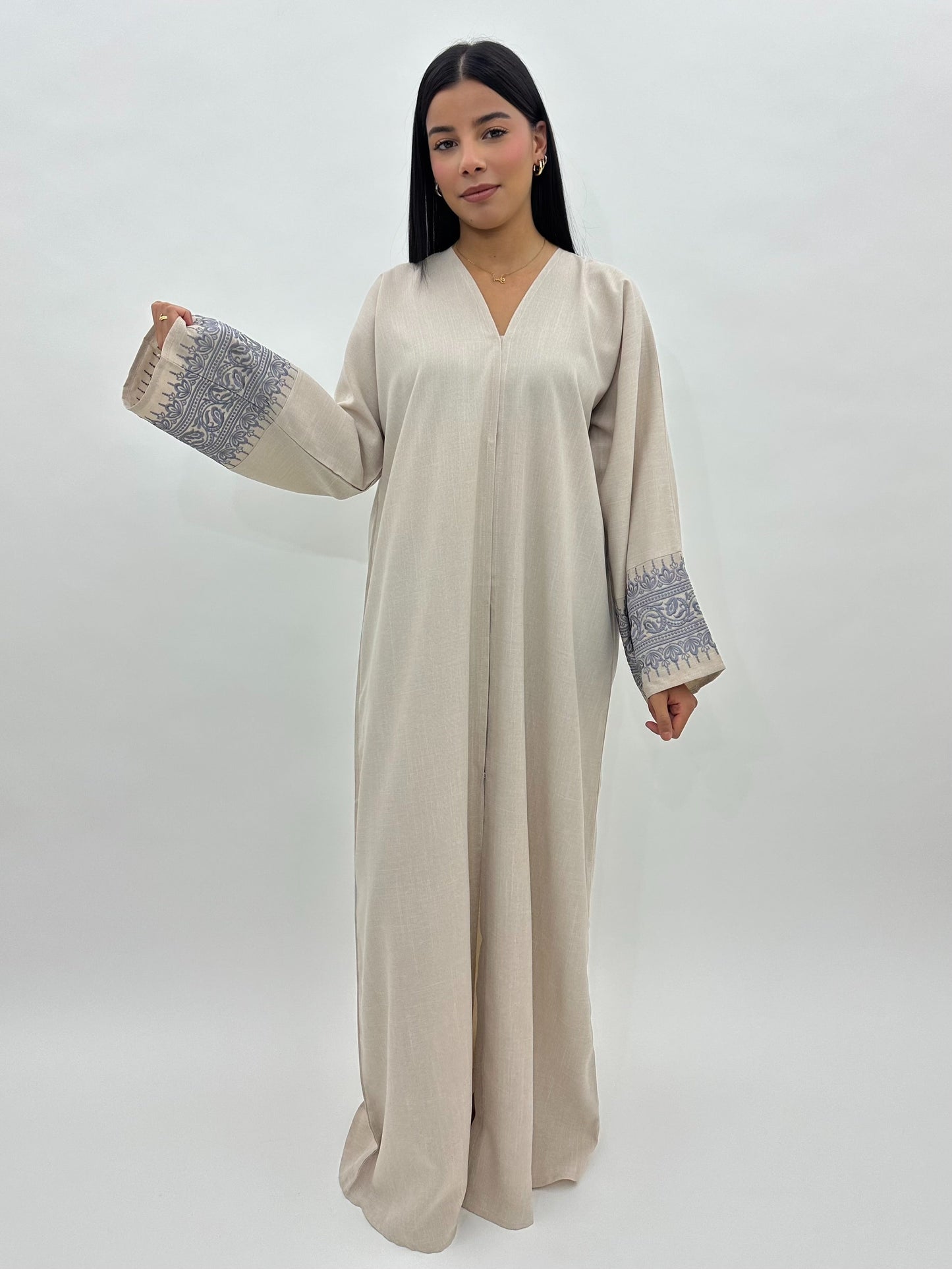 Abaya Sajda - Beige MaraAbaya