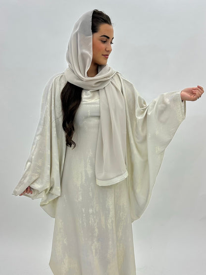 Abaya Sana - Crème MaraAbaya