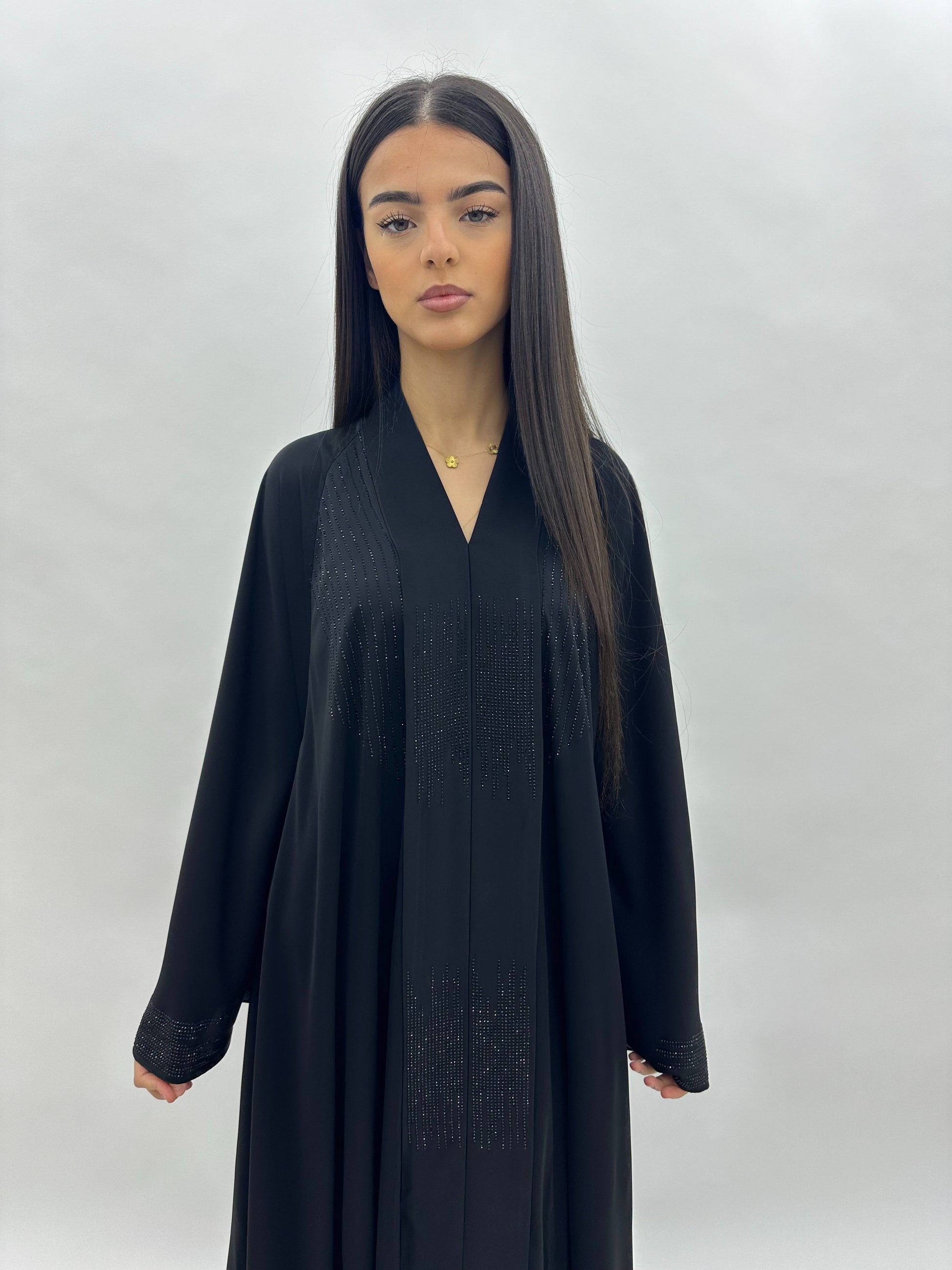 Abaya Dubai Nesma - Noir MaraAbaya