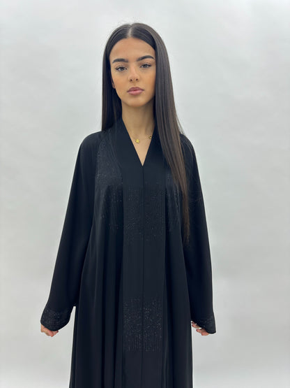 Abaya Dubai Nesma - Noir MaraAbaya