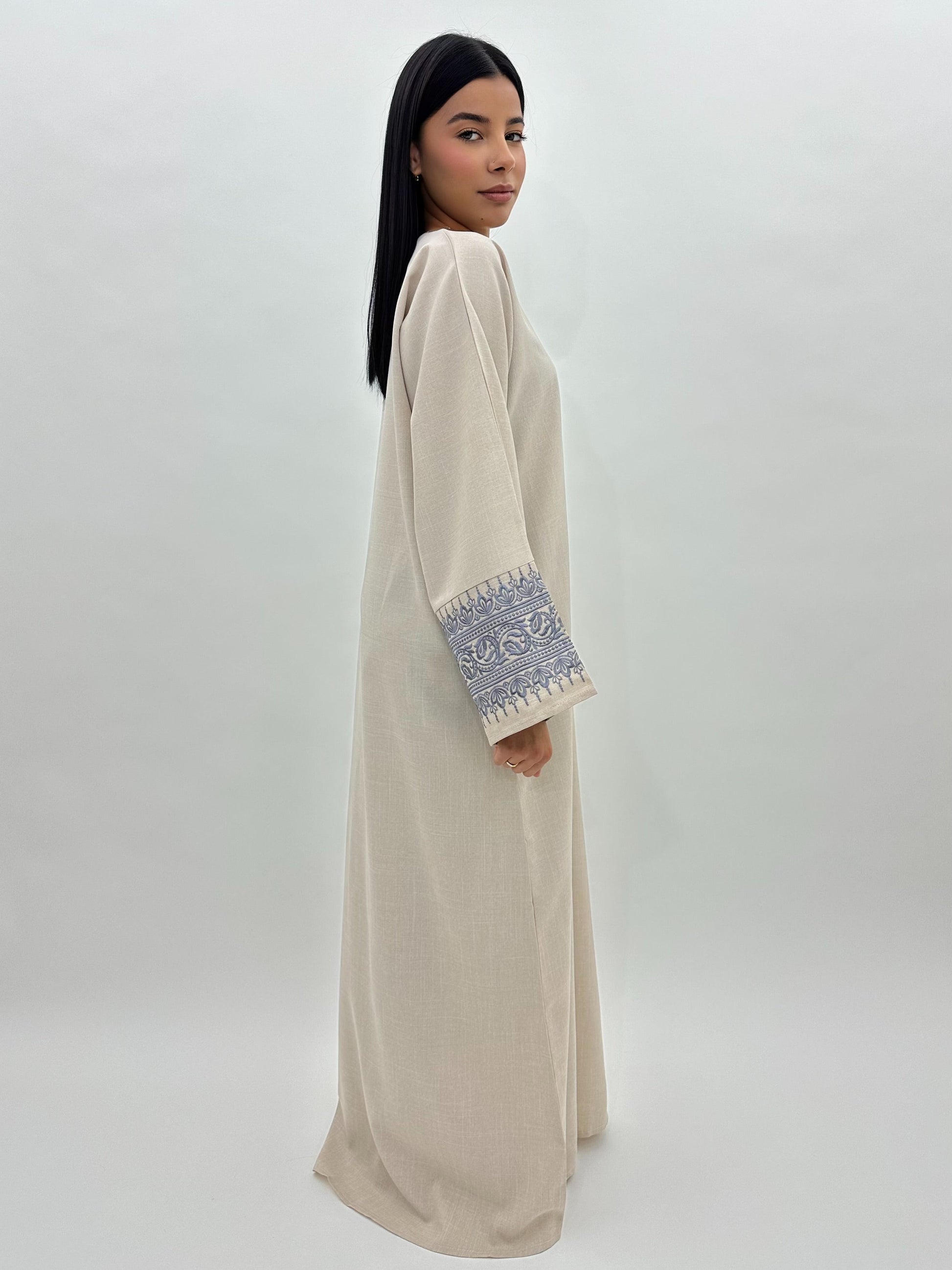 Abaya Sajda - Beige MaraAbaya
