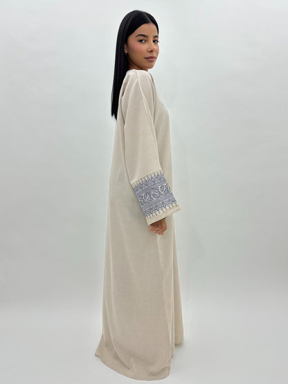Abaya Sajda - Beige MaraAbaya