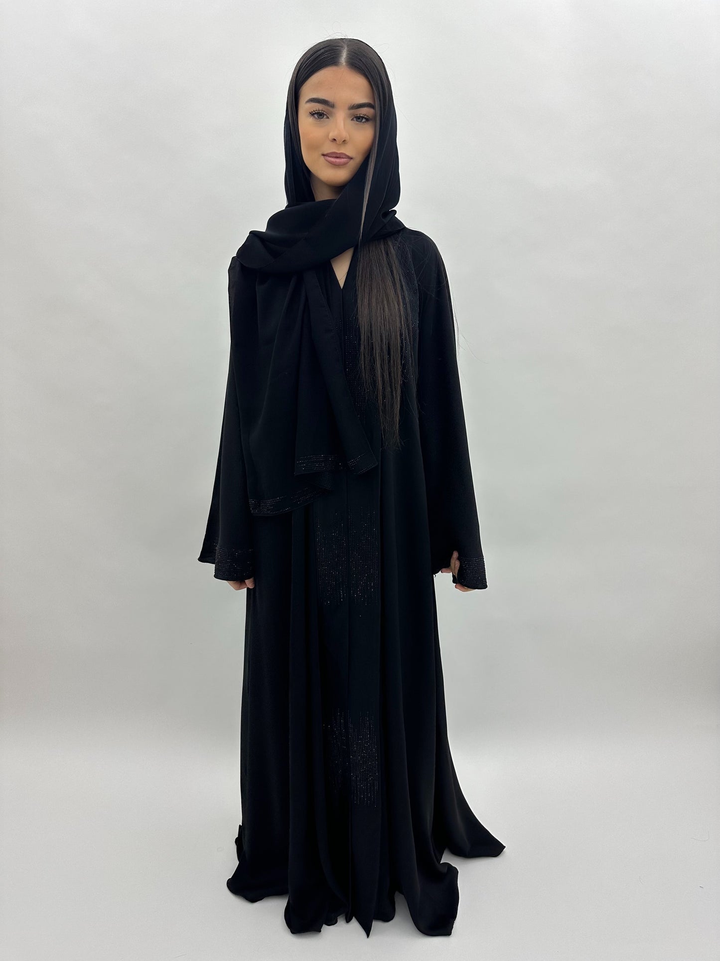 Abaya Dubai Nesma - Noir MaraAbaya