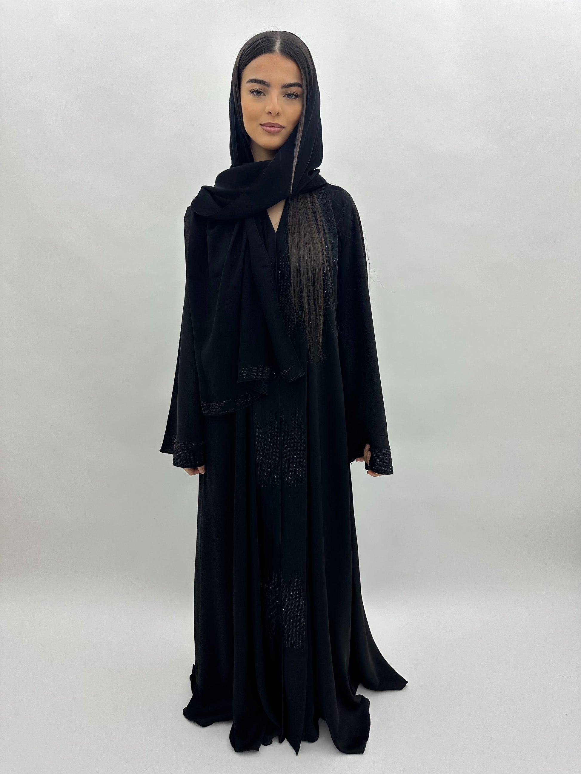 Abaya Dubai Nesma - Noir MaraAbaya
