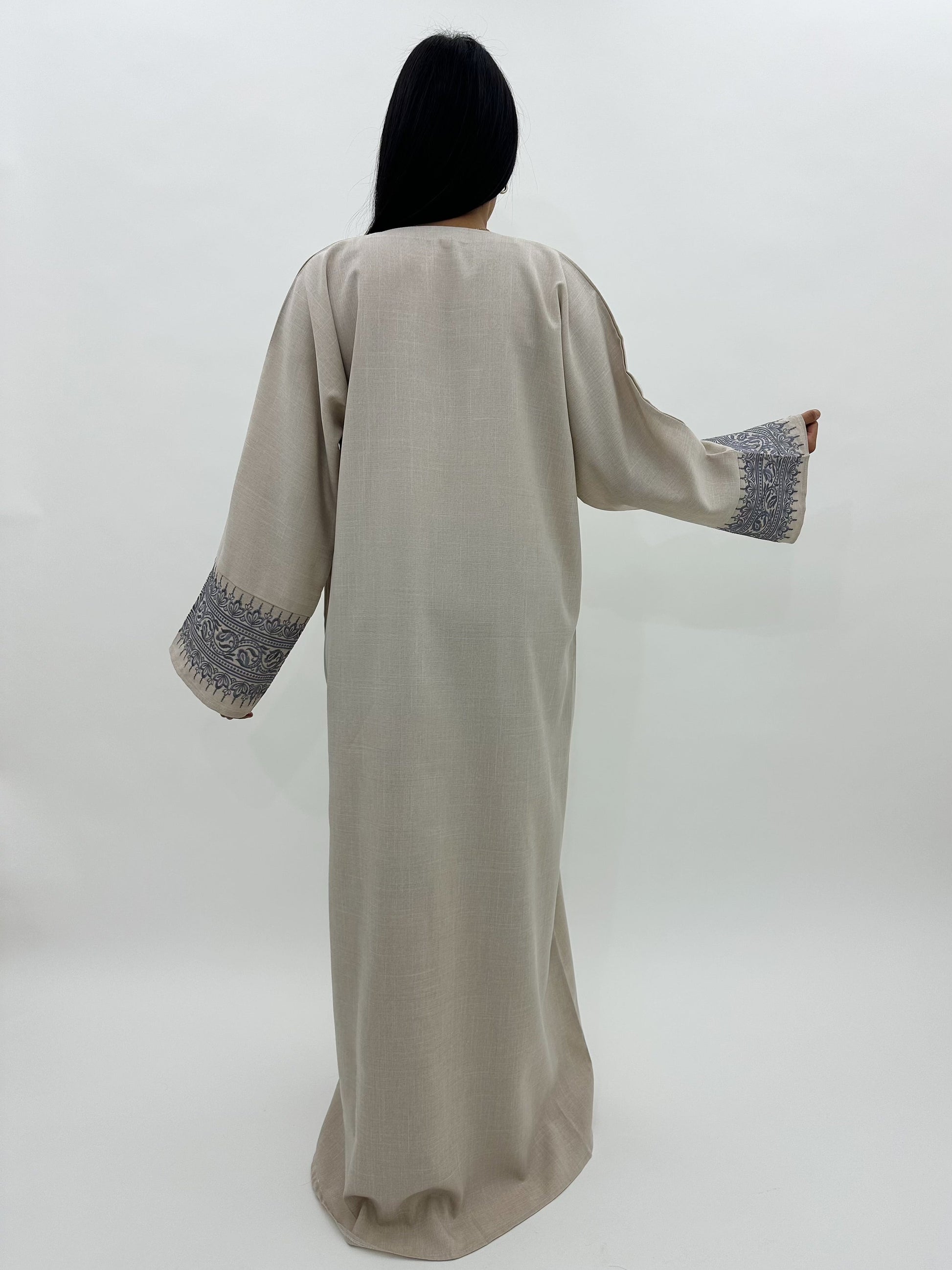 Abaya Sajda - Beige MaraAbaya