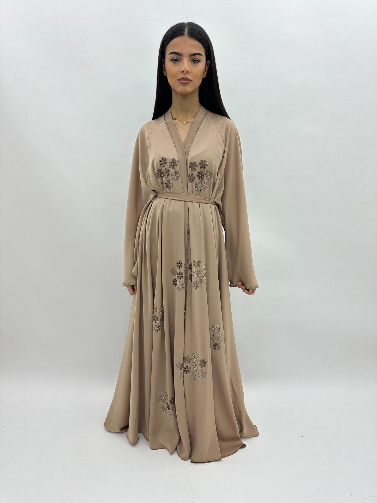 Abaya Dubai Mira -  beige MaraAbaya