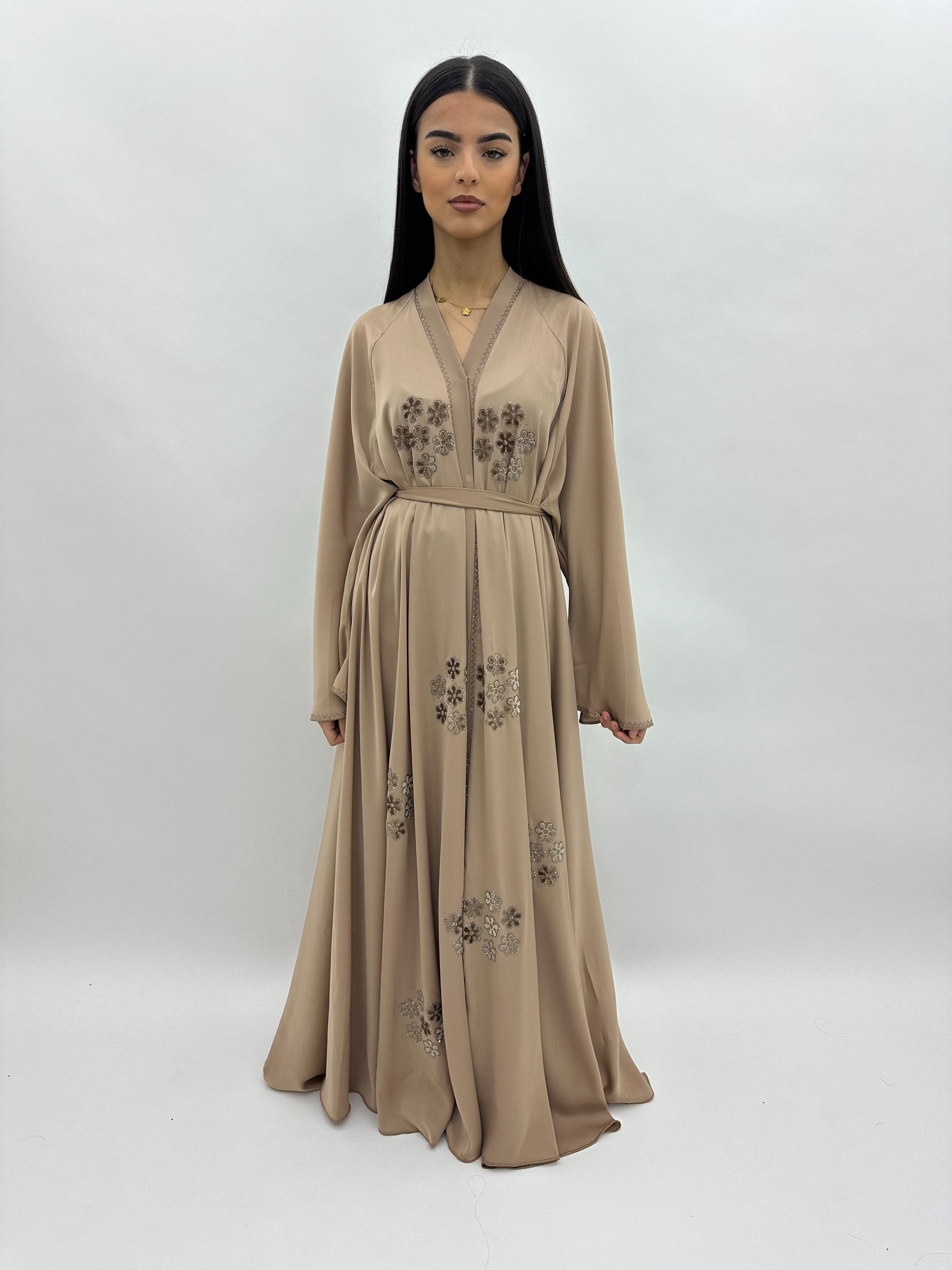 Abaya Dubai Mira -  beige MaraAbaya