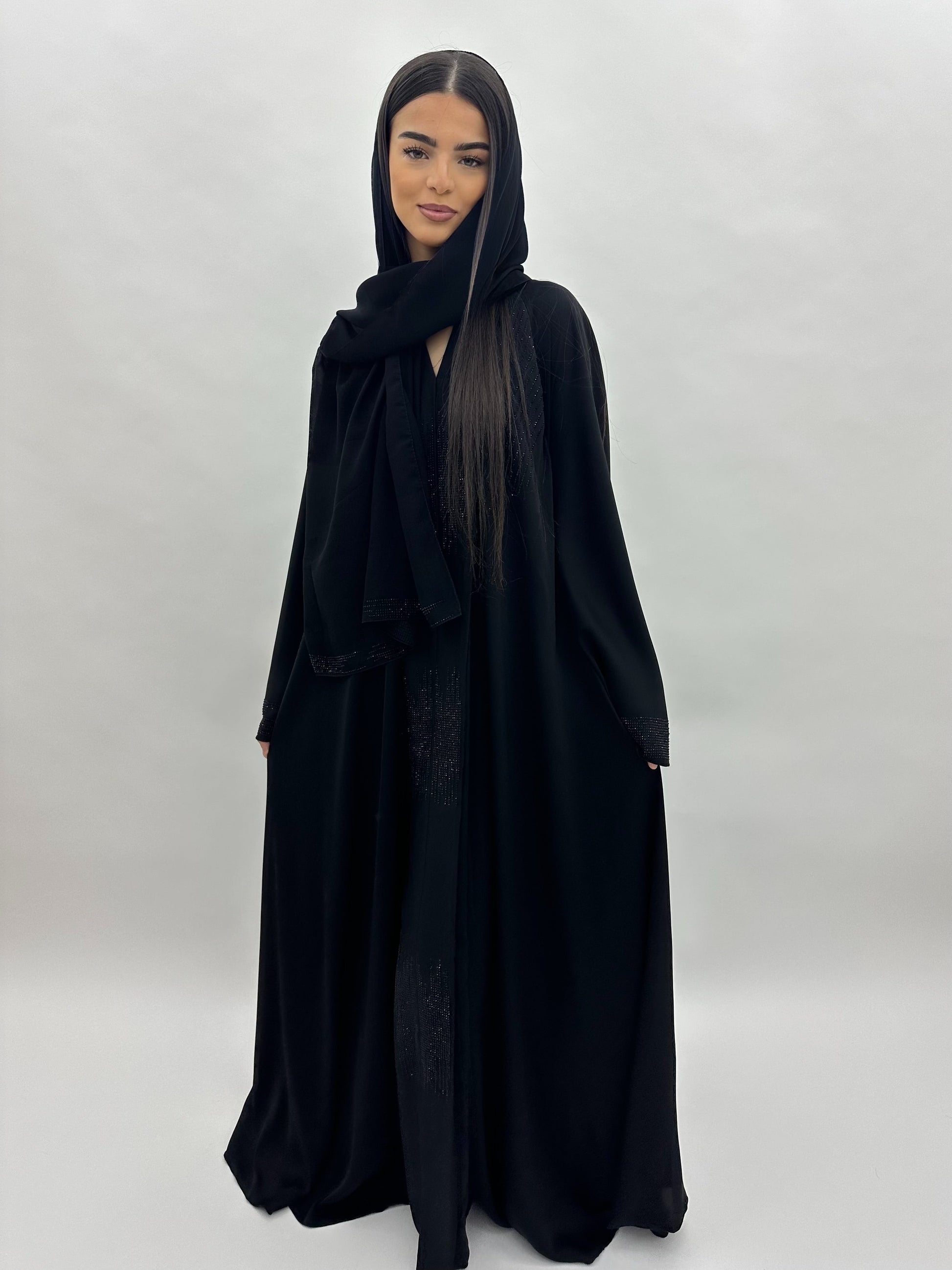 Abaya Dubai Nesma - Noir MaraAbaya