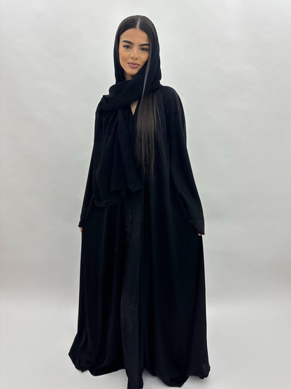 Abaya Dubai Nesma - Noir MaraAbaya