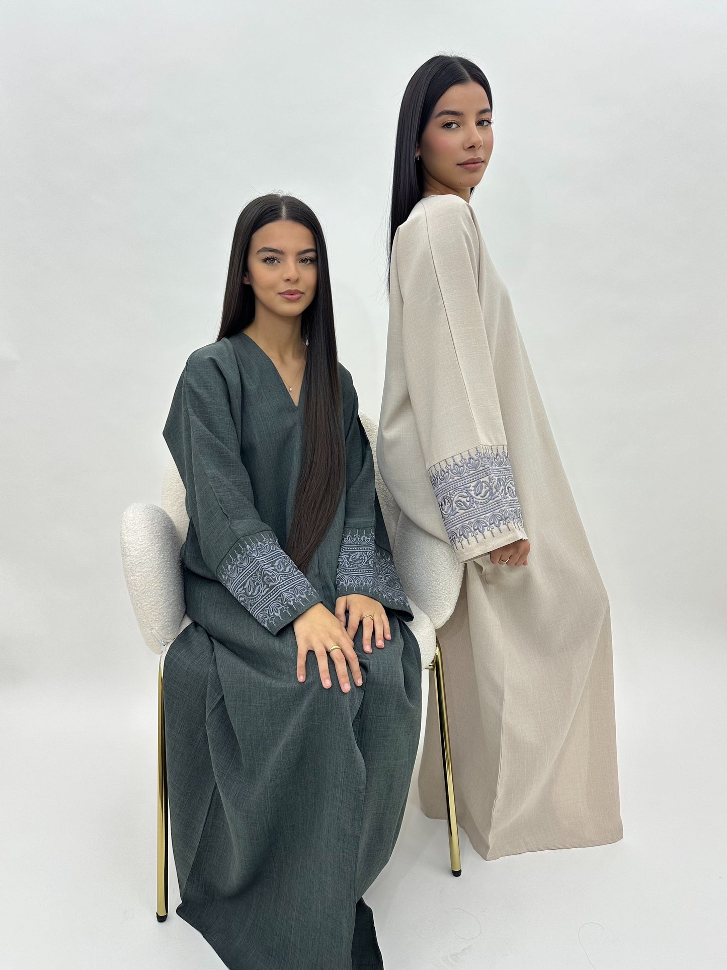 Abaya Sajda - Vert Sapin MaraAbaya