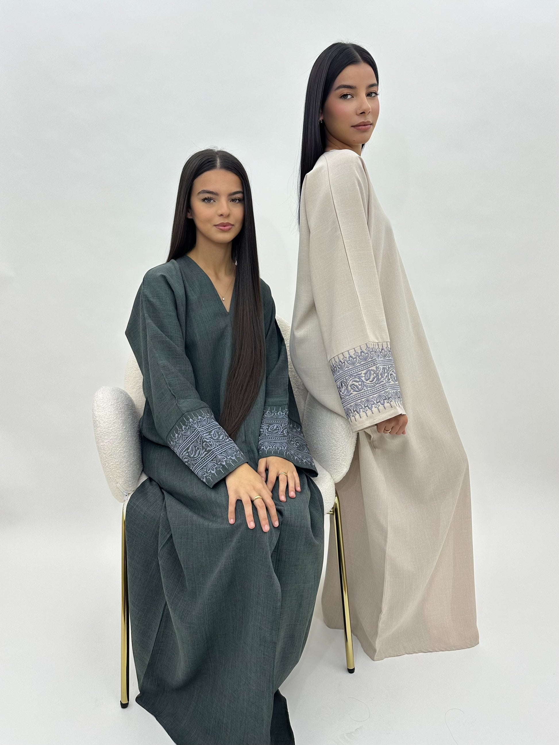 Abaya Sajda - Vert Sapin MaraAbaya