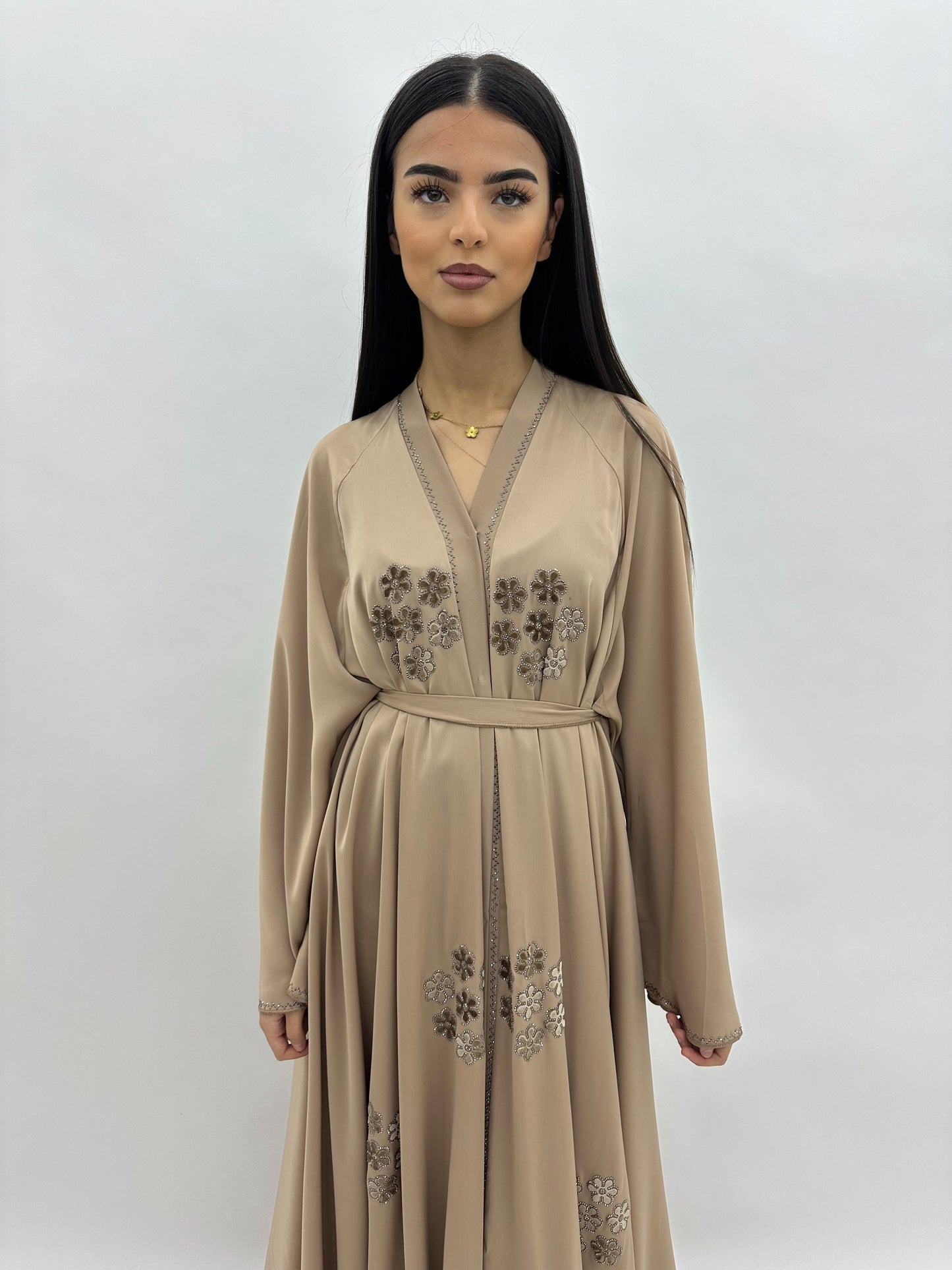 Abaya Dubai Mira -  beige MaraAbaya