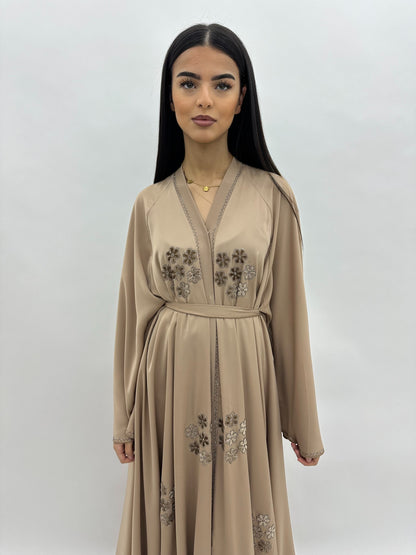 Abaya Dubai Mira -  beige MaraAbaya