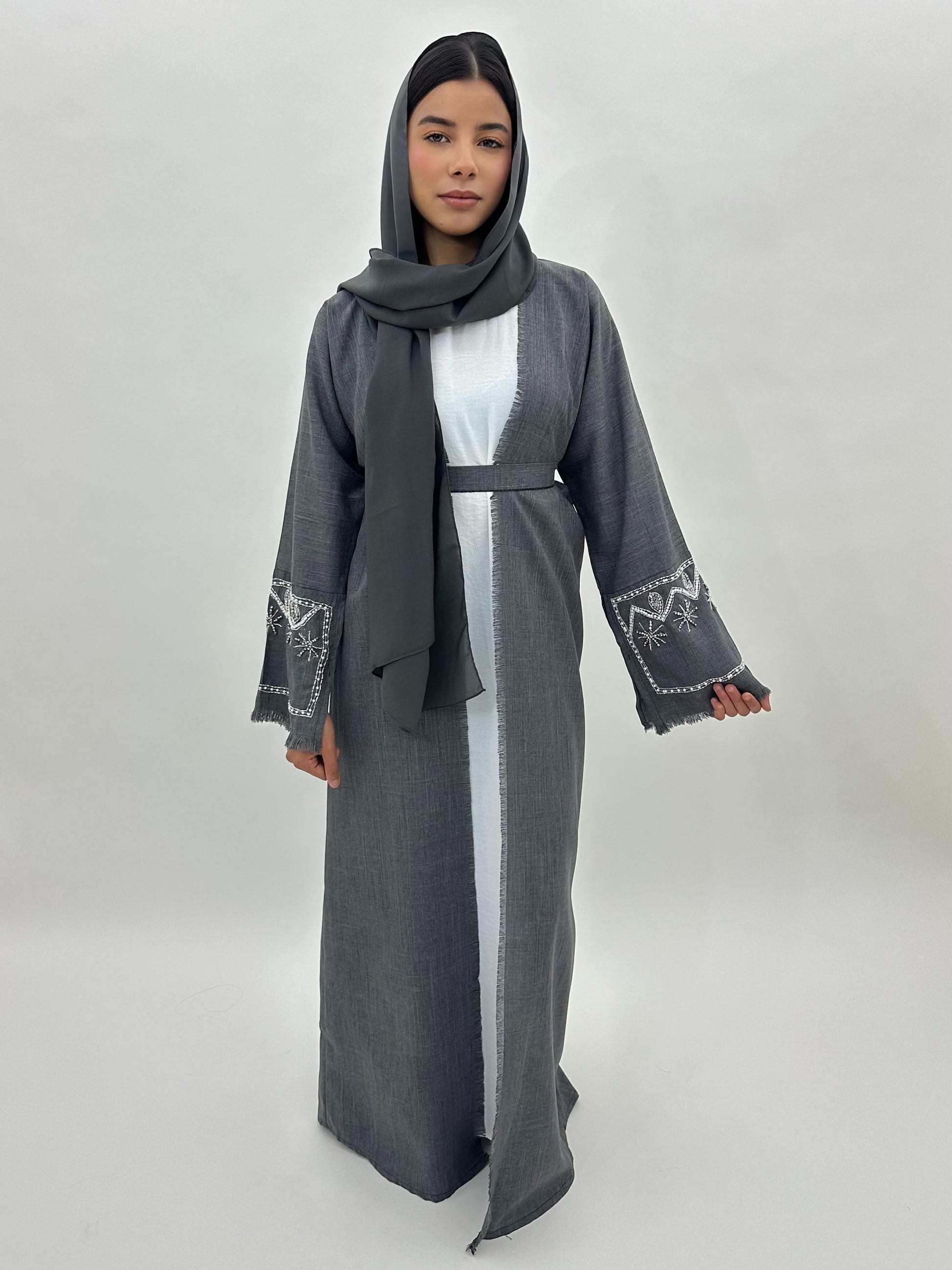 Abaya Lina - Grise MaraAbaya