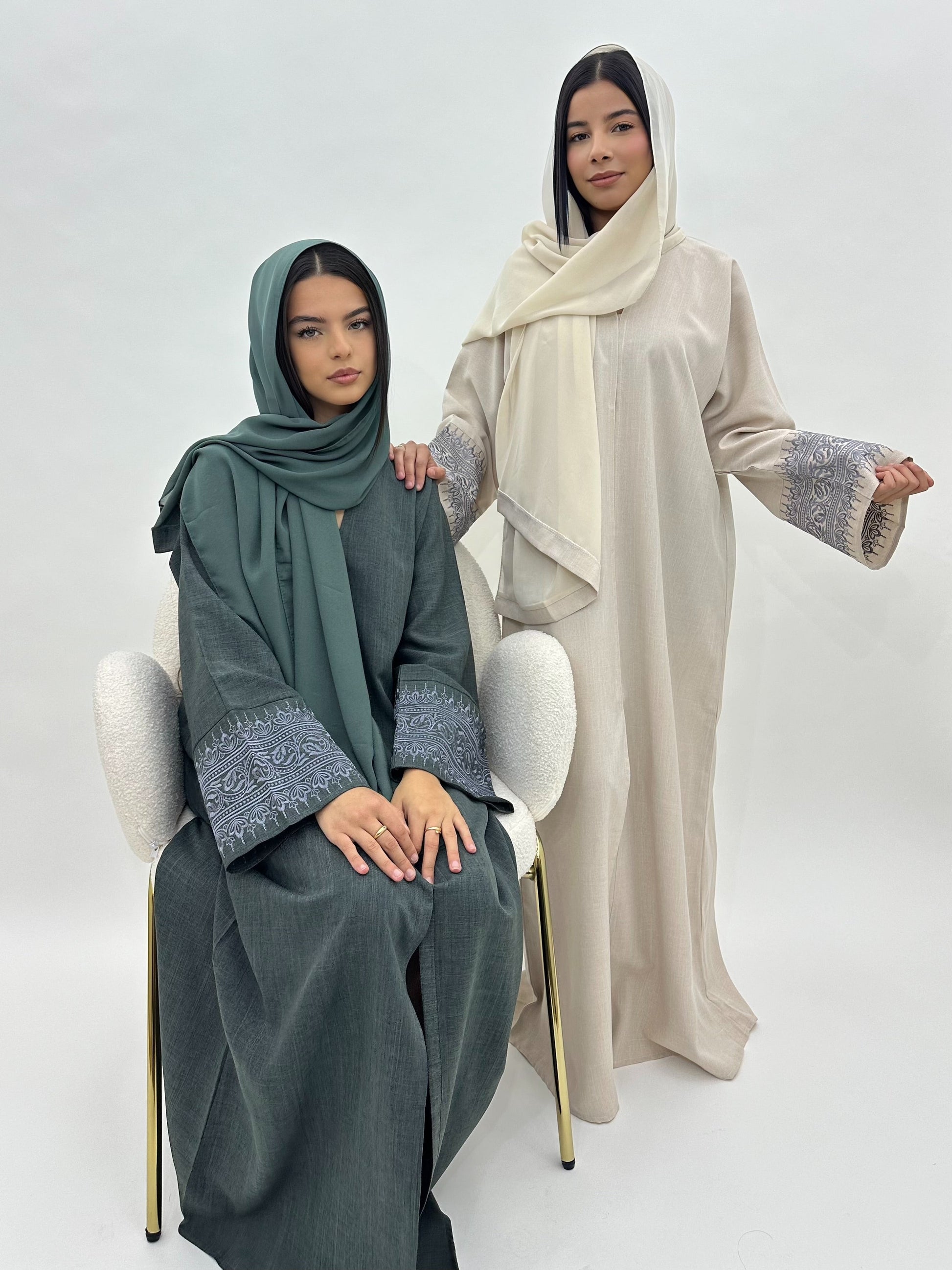 Abaya Sajda - Vert Sapin MaraAbaya