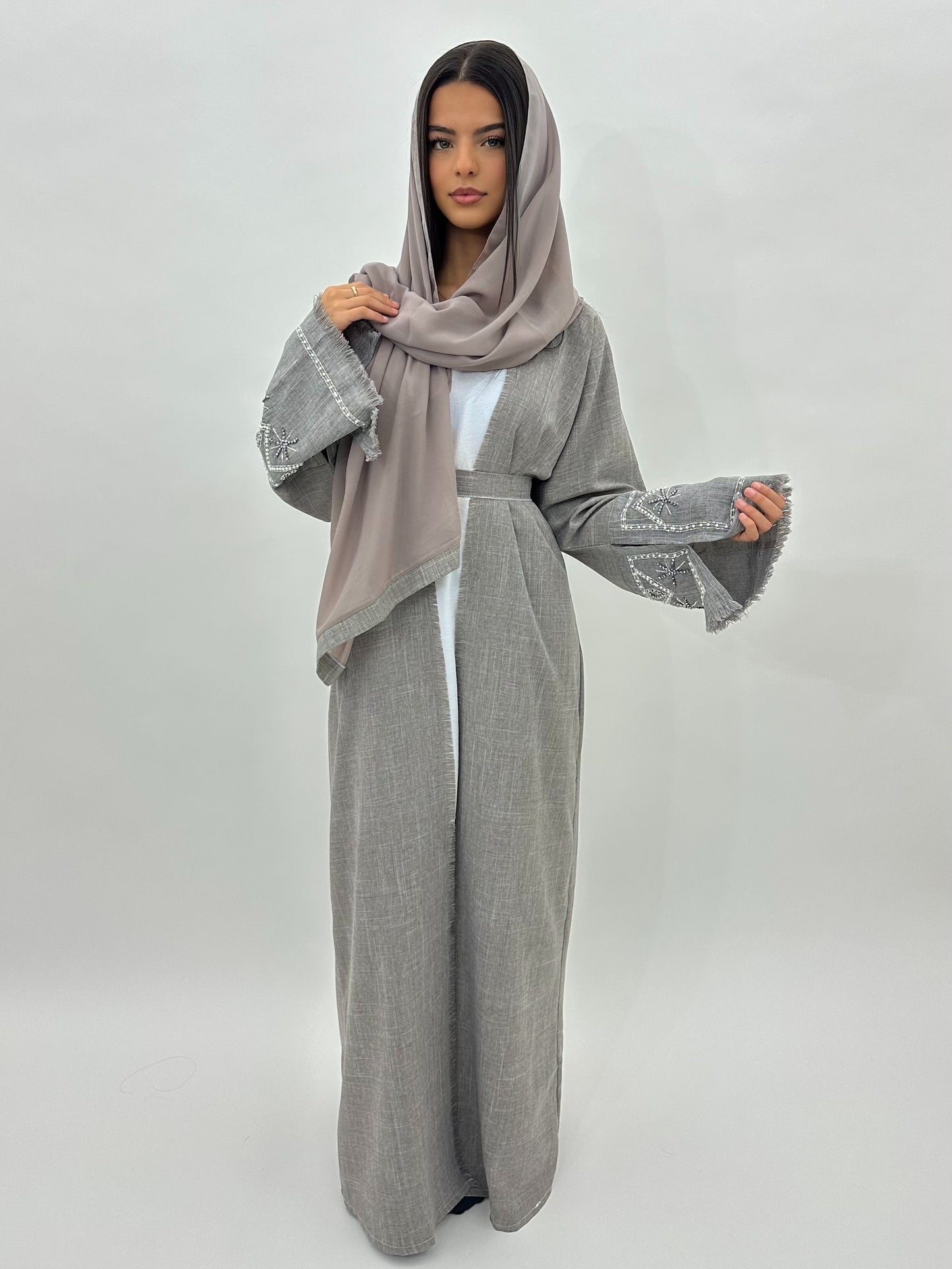 Abaya Lina - Taupe MaraAbaya