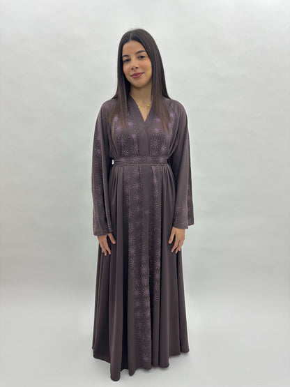 Abaya Yasmine - Marron MaraAbaya
