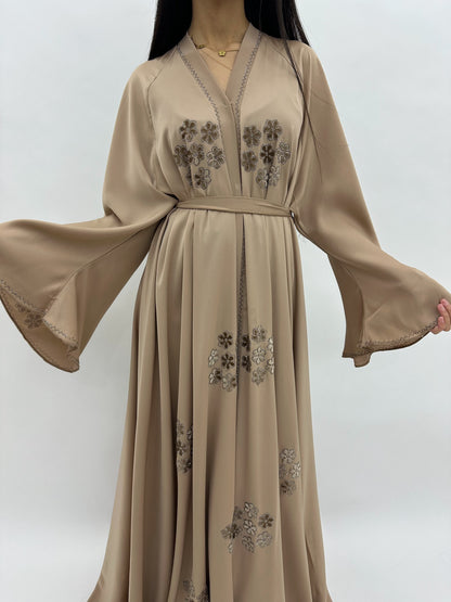 Abaya Dubai Mira -  beige MaraAbaya