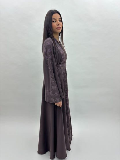 Abaya Yasmine - Marron MaraAbaya