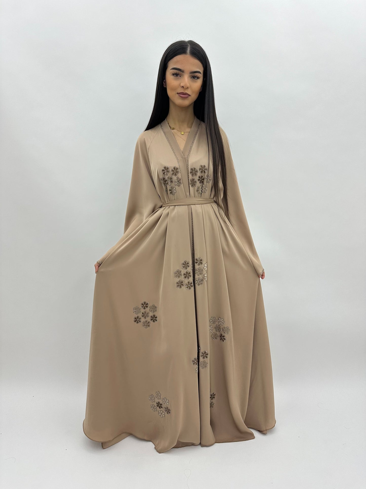 Abaya Dubai Mira -  beige MaraAbaya