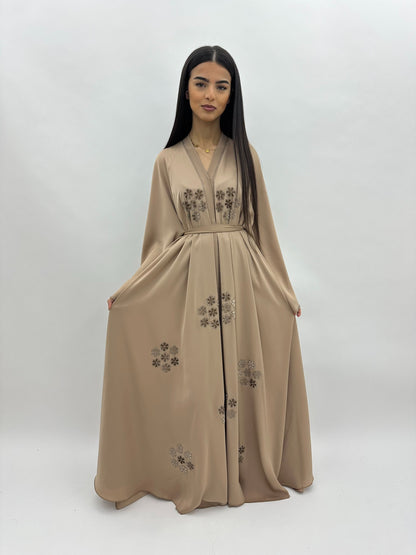 Abaya Dubai Mira -  beige MaraAbaya