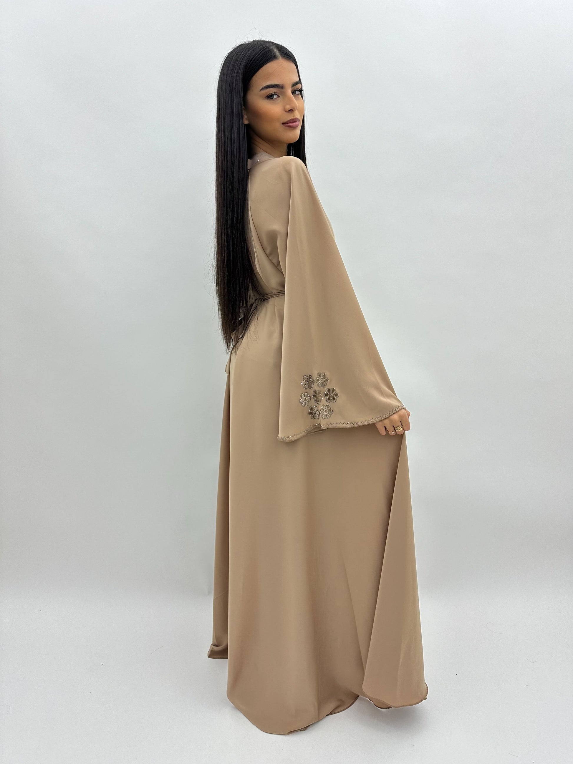 Abaya Dubai Mira -  beige MaraAbaya