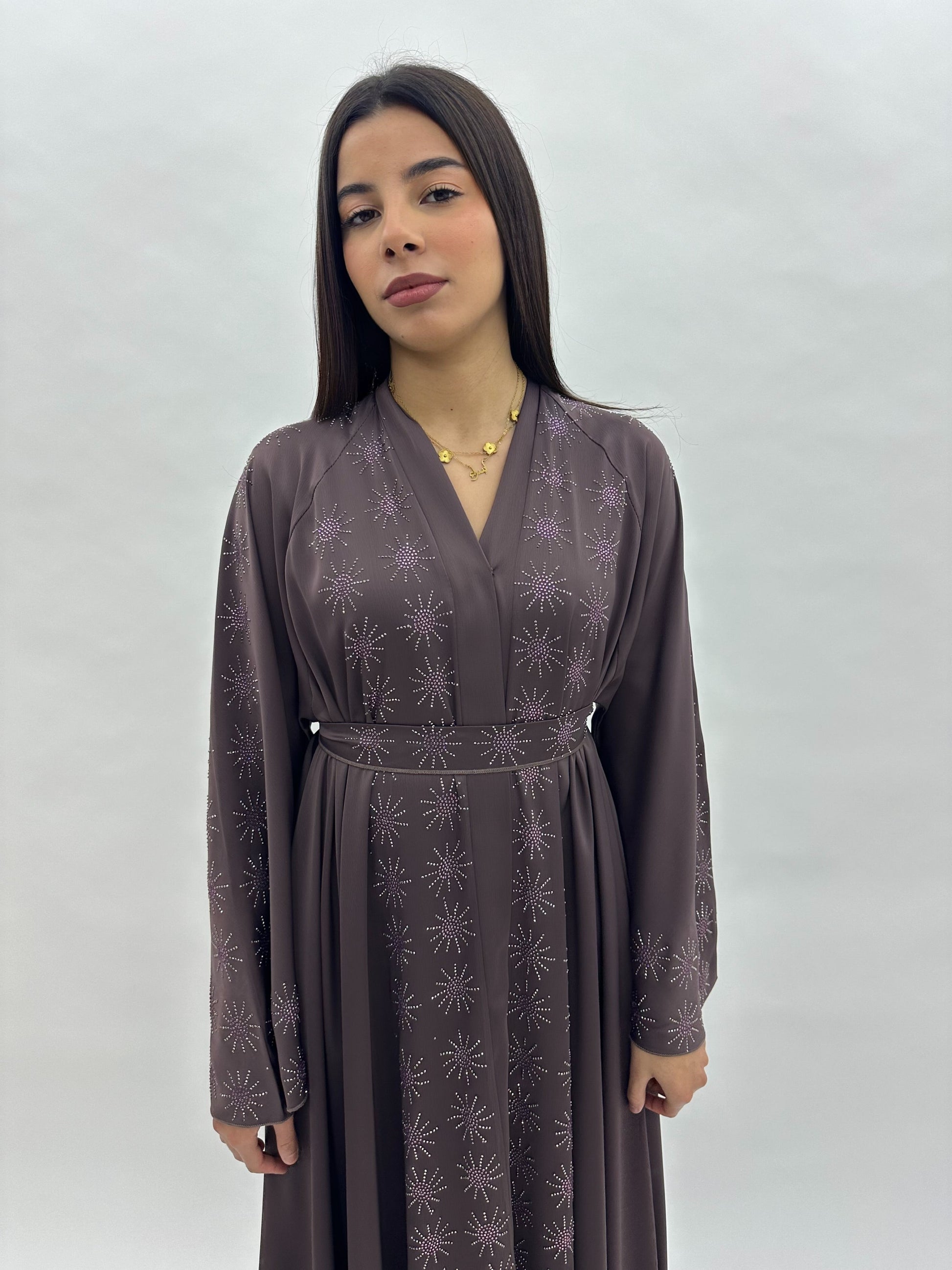 Abaya Yasmine - Marron MaraAbaya