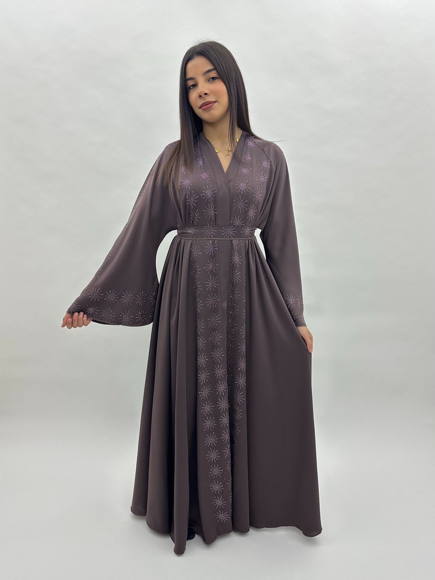 Abaya Yasmine - Marron MaraAbaya