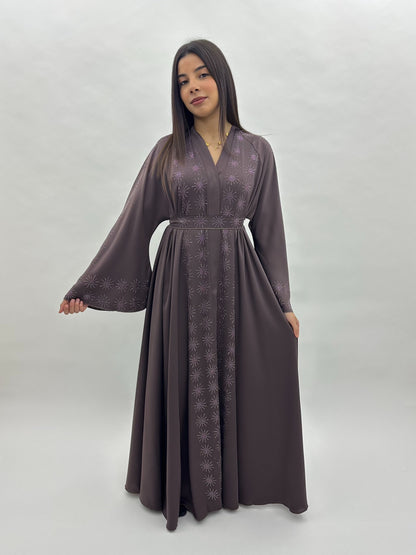 Abaya Yasmine - Marron MaraAbaya