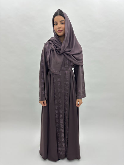Abaya Yasmine - Marron MaraAbaya