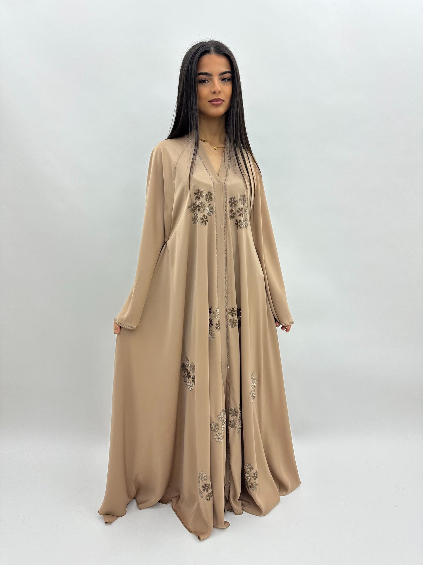 Abaya Dubai Mira -  beige MaraAbaya