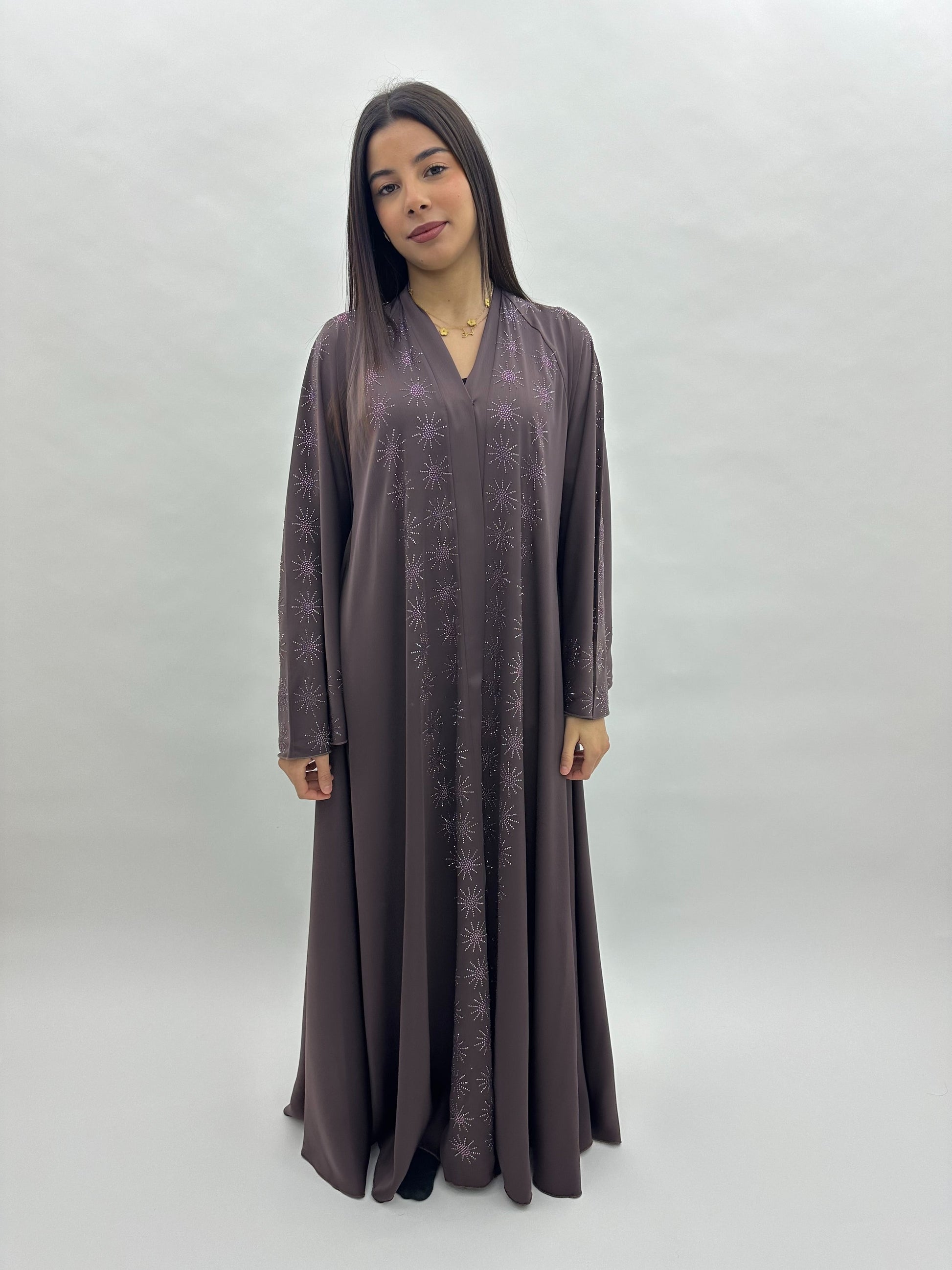 Abaya Yasmine - Marron MaraAbaya