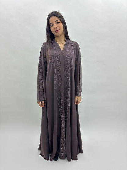 Abaya Yasmine - Marron MaraAbaya