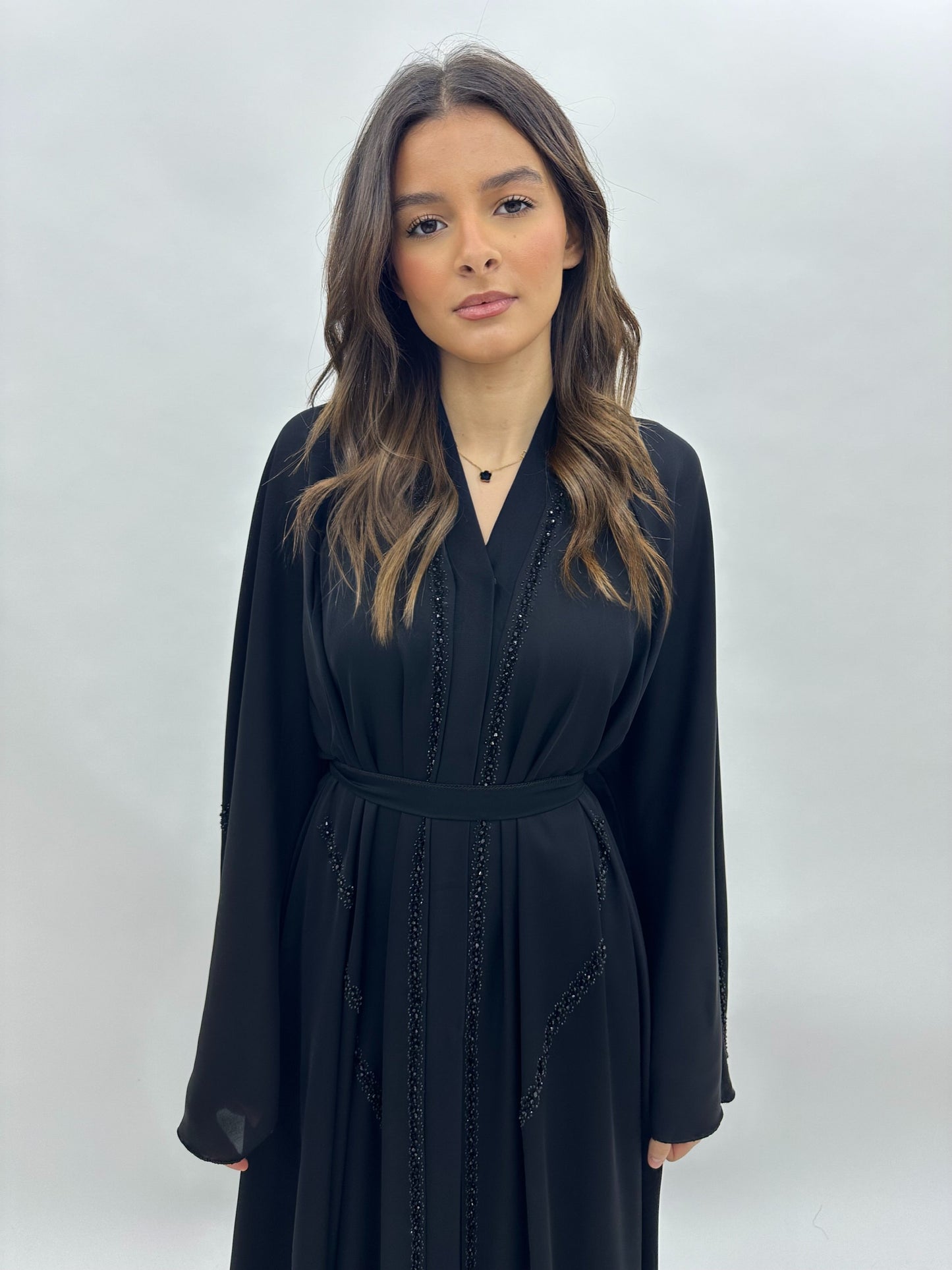 Abaya Dubai Yasmina - Noire MaraAbaya