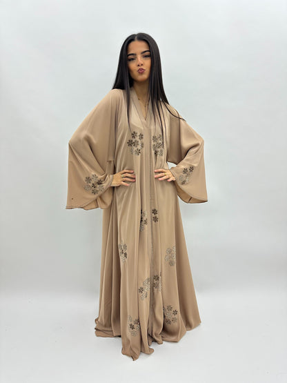 Abaya Dubai Mira -  beige MaraAbaya