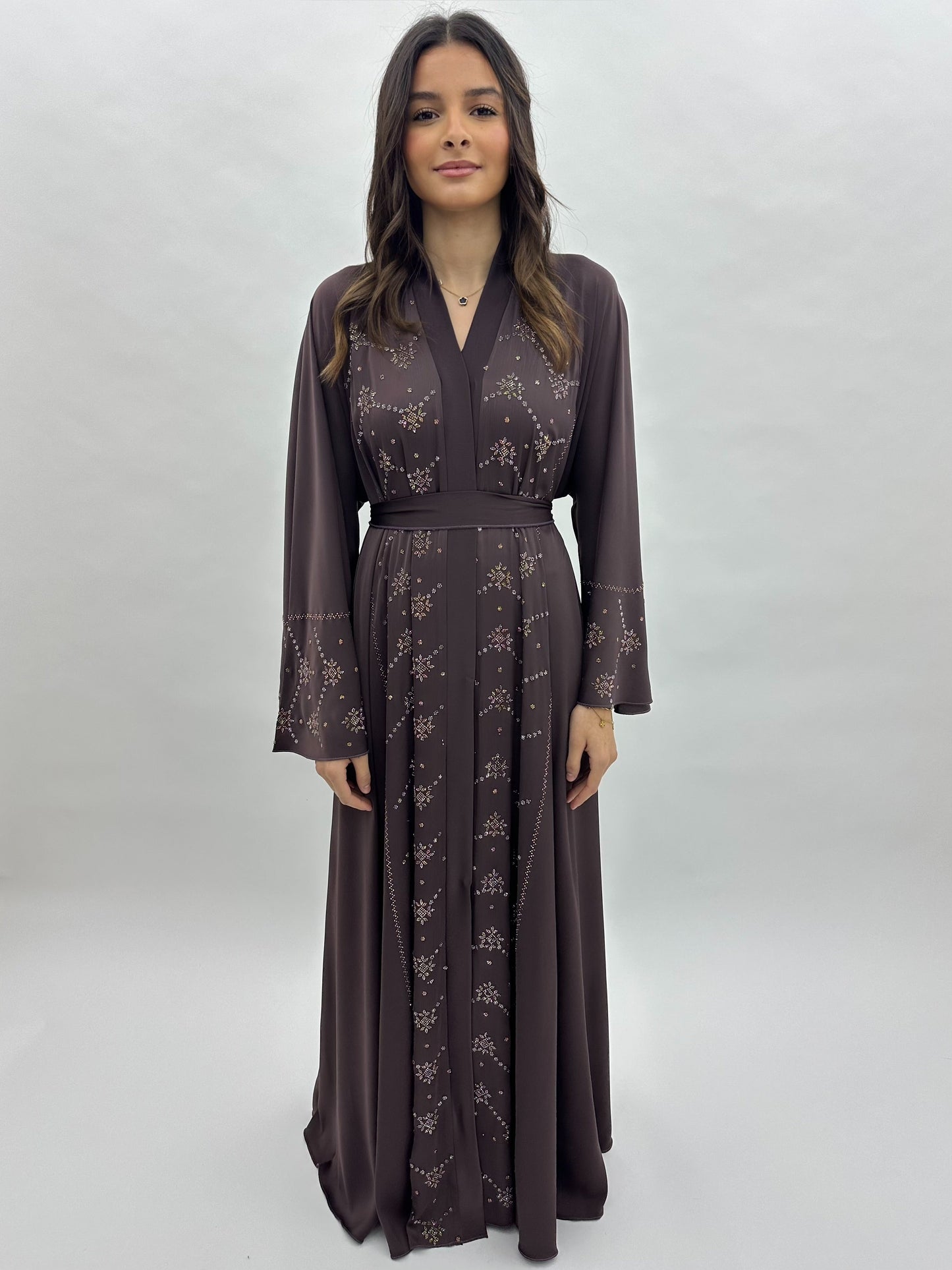 Abaya Rania - Marron MaraAbaya