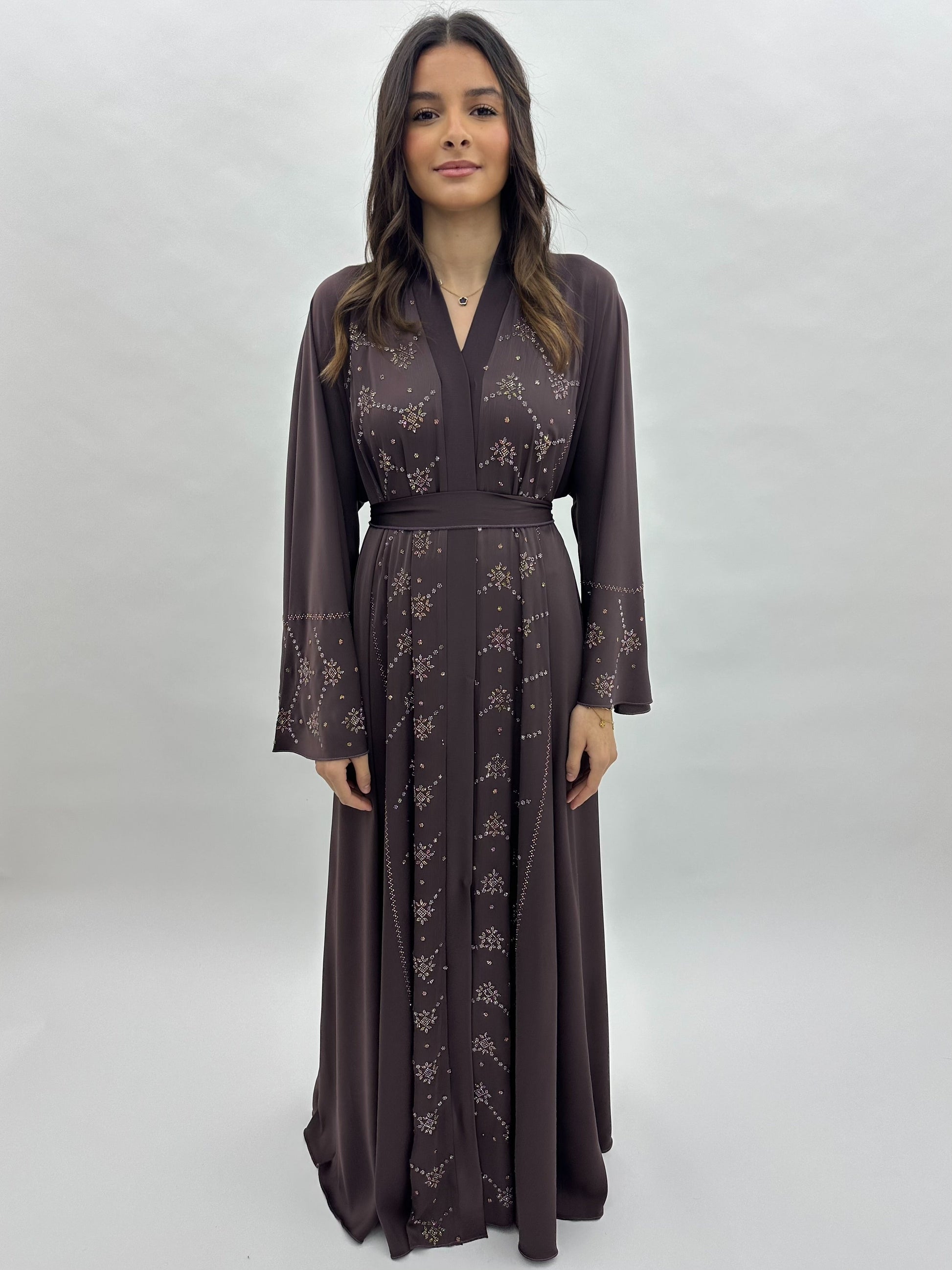 Abaya Rania - Marron MaraAbaya