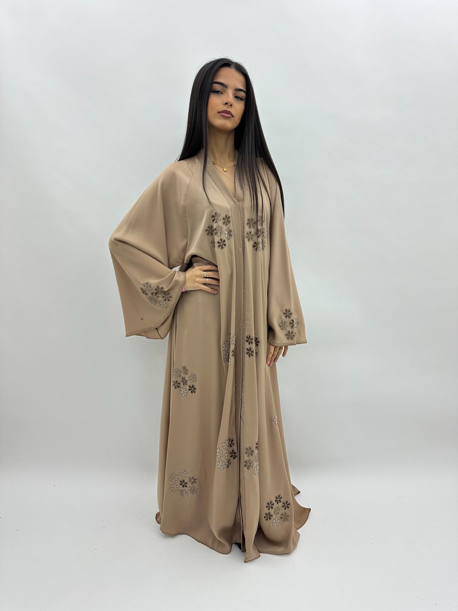 Abaya Dubai Mira -  beige MaraAbaya