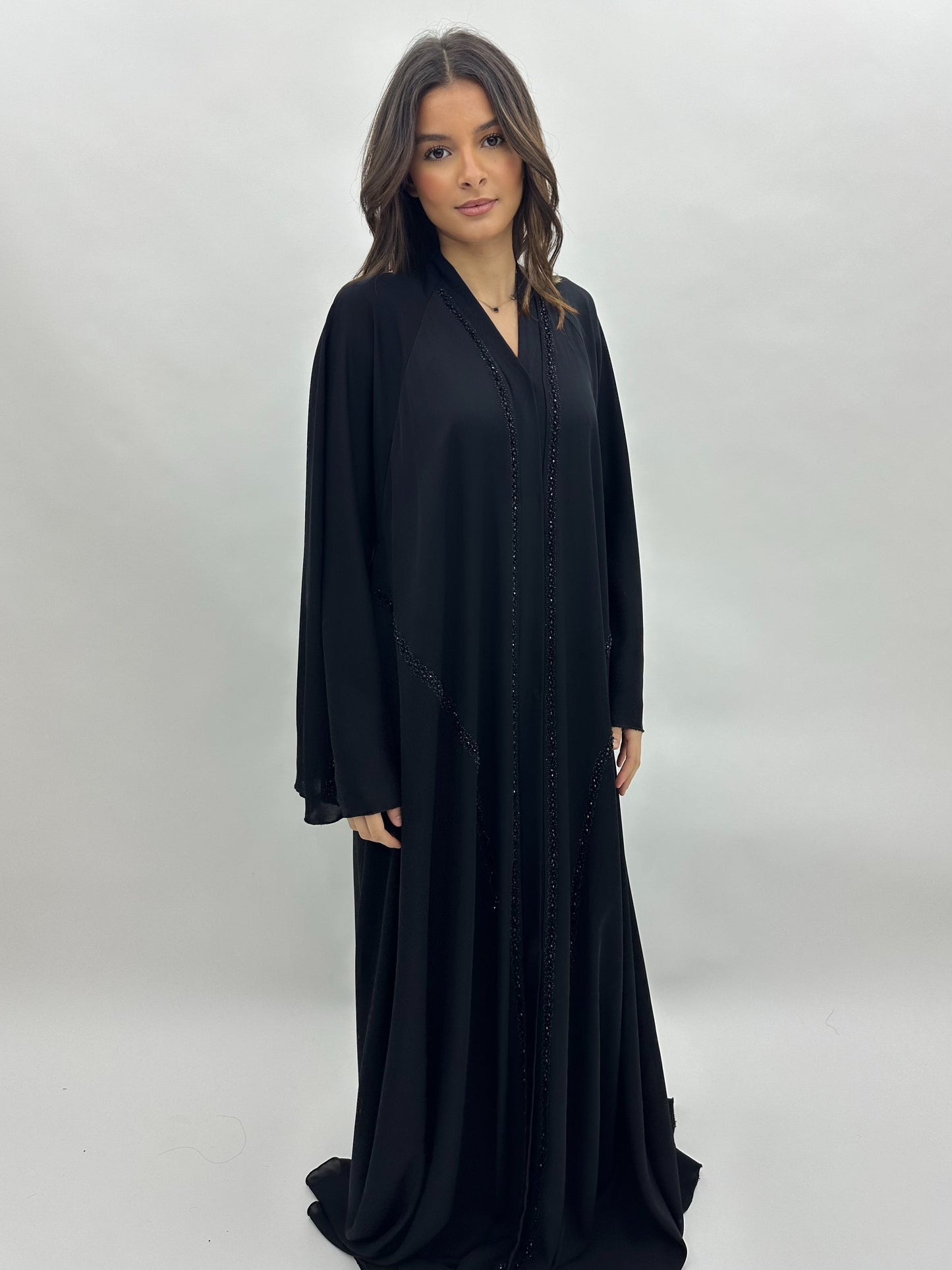 Abaya Dubai Yasmina - Noire MaraAbaya
