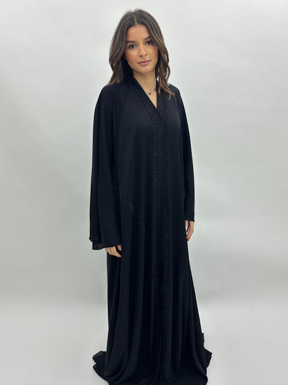Abaya Dubai Yasmina - Noire MaraAbaya