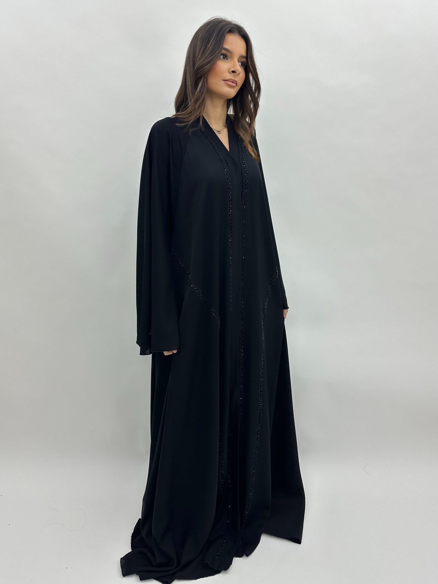 Abaya Dubai Yasmina - Noire MaraAbaya