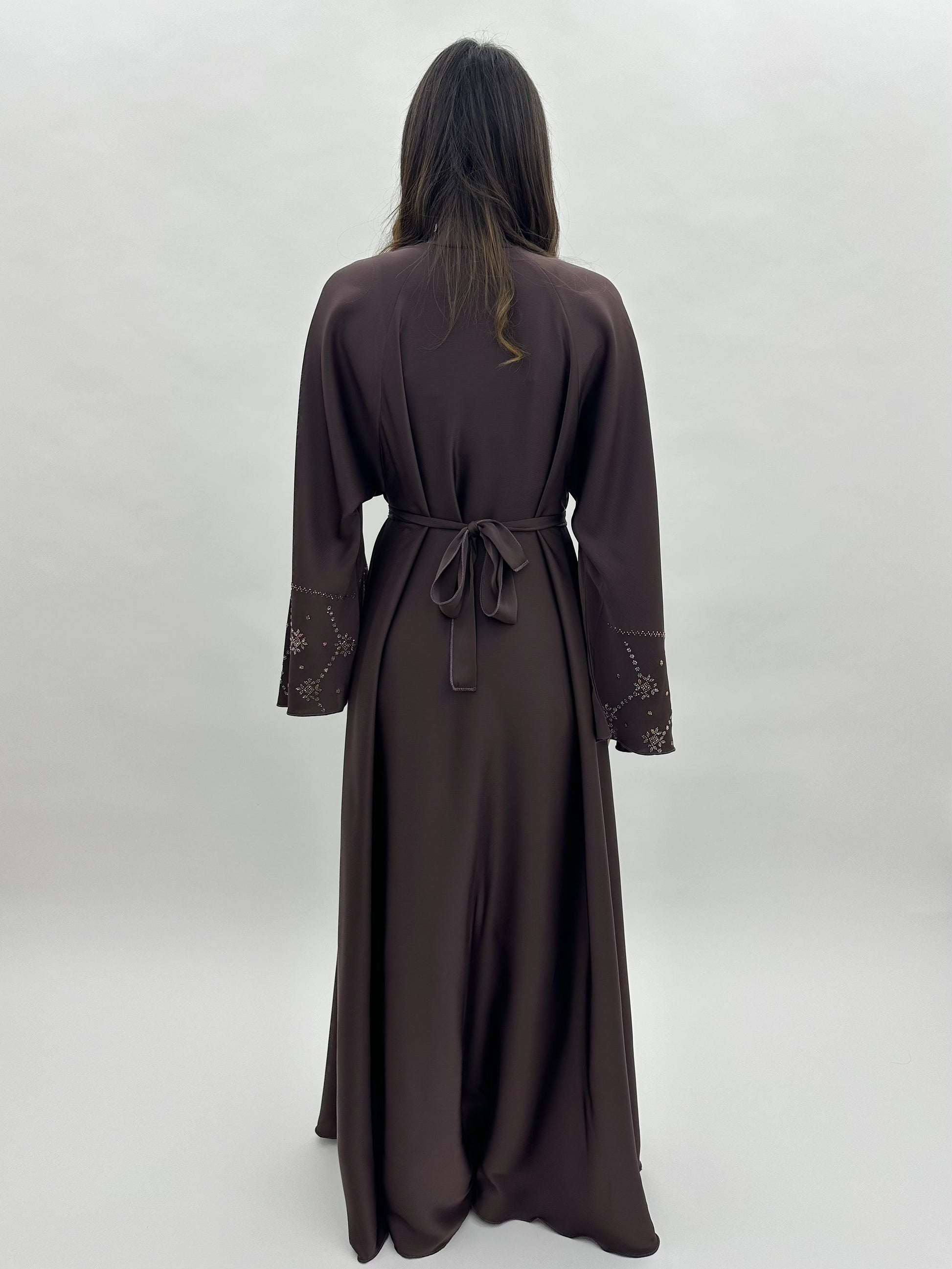 Abaya Rania - Marron MaraAbaya