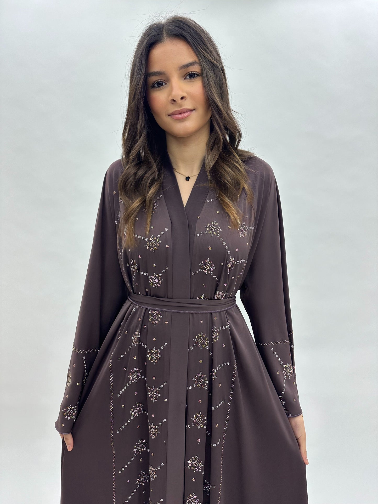 Abaya Rania - Marron MaraAbaya