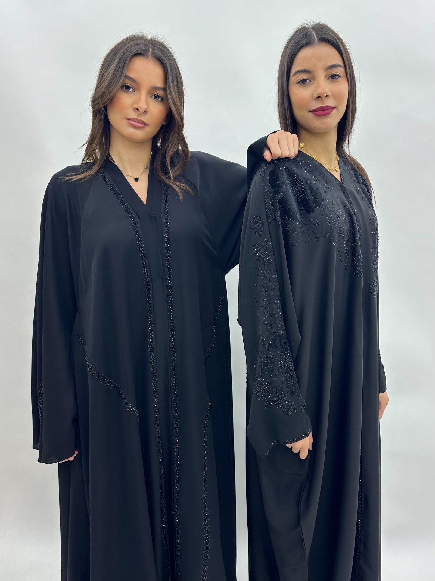 Abaya Dubai Yasmina - Noire MaraAbaya