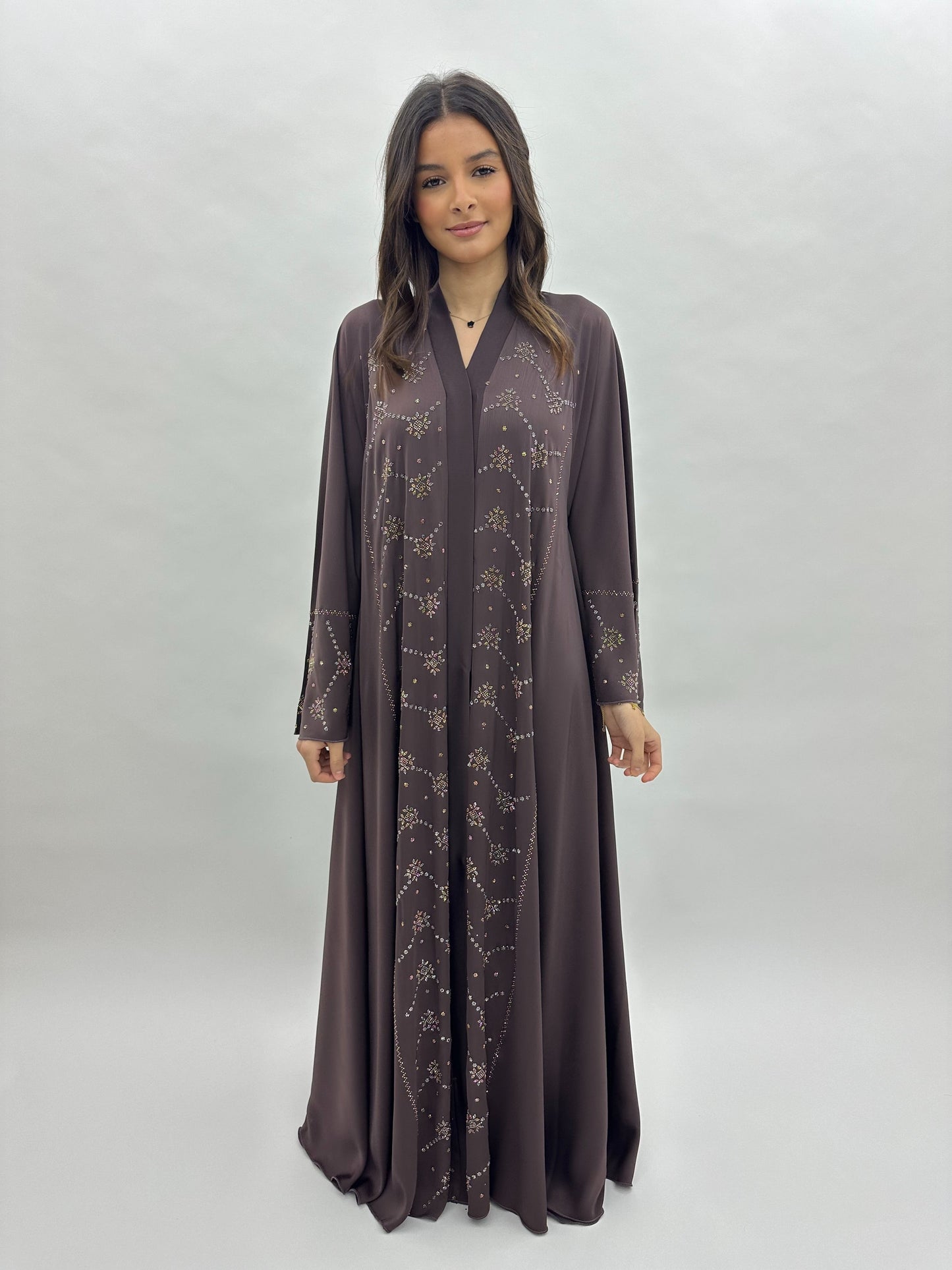Abaya Rania - Marron MaraAbaya