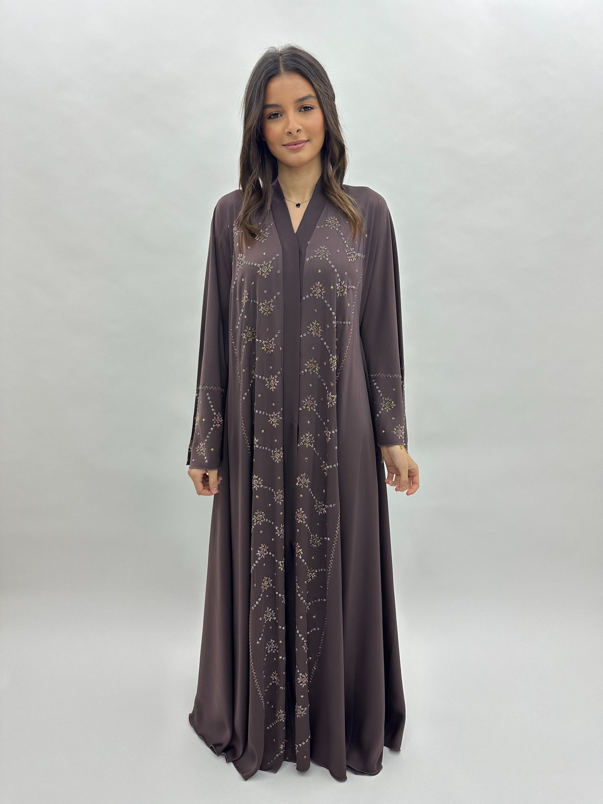 Abaya Rania - Marron MaraAbaya